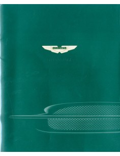 2002 ASTON MARTIN DB7 VANTAGE BROCHURE ENGLISH