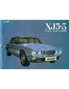 1977 JAGUAR XJ12 5.3 FUEL INJECTION INSTRUCTIEBOEKJE ENGELS