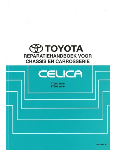 1994 TOYOTA CELICA CHASSIS & CAROSSERIE WERKPLAATSHANDBOEK NEDERLANDS