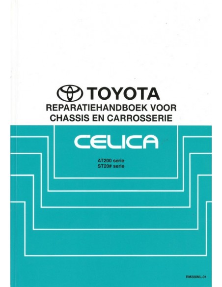 1994 TOYOTA CELICA CHASSIS & CAROSSERIE WERKPLAATSHANDBOEK NEDERLANDS