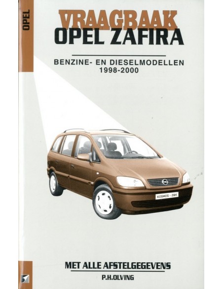1998 - 2000 OPEL ZAFIRA VRAAGBAAK NEDERLANDS