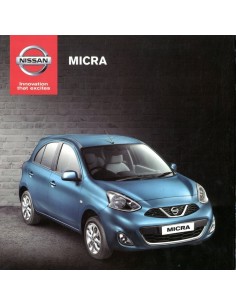 2014 NISSAN MICRA BROCHURE ENGELS