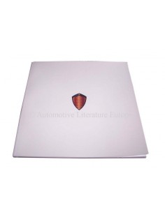 2014 KOENIGSEGG AGERA R S HUNDRA ONE: 1 BROCHURE ENGELS