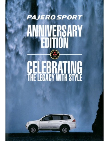 2013 MITSUBISHI PAJERO SPORT ANNIVERSARY EDITION BROCHURE ENGELS