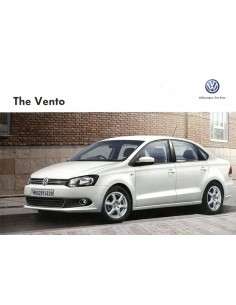 2013 VOLKSWAGEN VENTO BROCHURE ENGELS