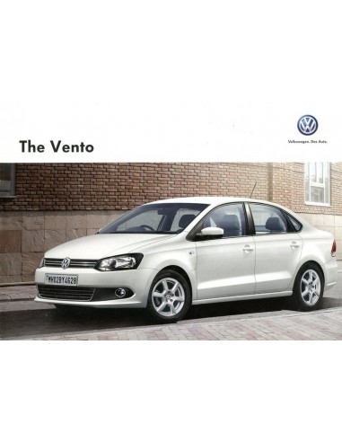 2013 VOLKSWAGEN VENTO BROCHURE ENGELS