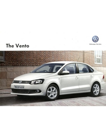 2013 VOLKSWAGEN VENTO BROCHURE ENGELS