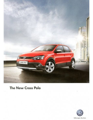 2013 VOLKSWAGEN CROSS POLO BROCHURE ENGELS