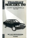 1983 - 1987 MERCEDES BENZIN PETROL |  DIESEL WORKSHOP MANUAL DUTCH
