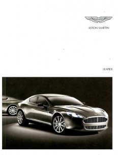 2011 ASTON MARTIN RAPIDE BROCHURE ENGLISH