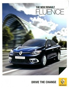 2014 RENAULT FLUENCE LEAFLET ENGELS