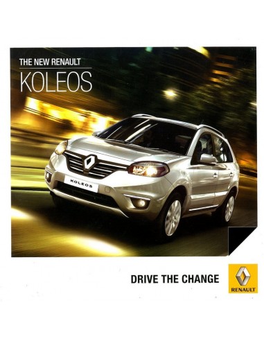 2014 RENAULT KOLEOS BROCHURE ENGELS