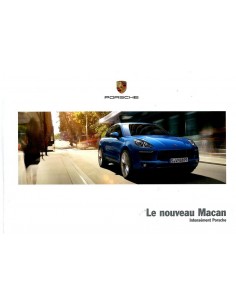 2015 PORSCHE MACAN HARDCOVER BROCHURE FRANS