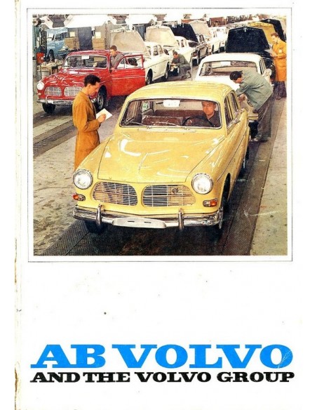 1966 VOLVO PROGRAMMA BROCHURE ENGELS