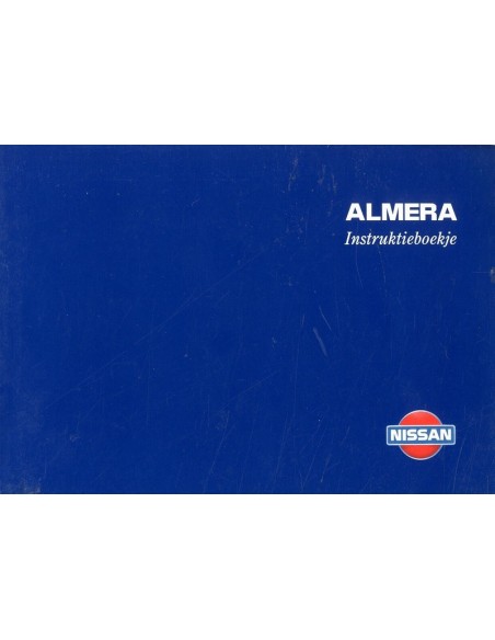 1996 NISSAN ALMERA INSTRUCTIEBOEKJE NEDERLANDS