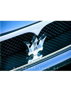 2000 MASERATI 3200GT BROCHURE ITALIAN ENGLISH