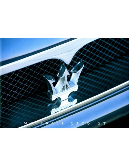 2000 MASERATI 3200GT BROCHURE ITALIAN ENGLISH