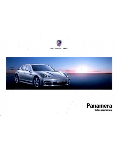 2010 PORSCHE PANAMERA INSTRUCTIEBOEKJE DUITS 