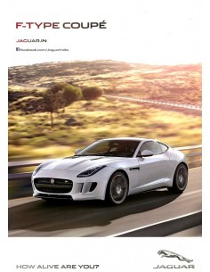 2014 JAGUAR F TYPE COUPÉ BROCHURE ENGELS 