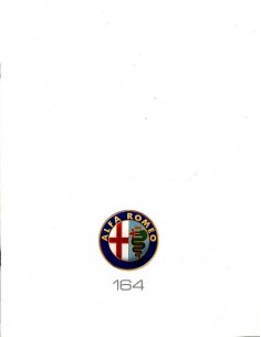1989 ALFA ROMEO 164 BROCHURE ENGELS USA