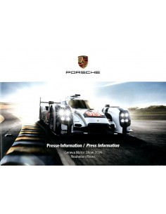 2014 PORSCHE GENEVE PERSMAP + 1X USB