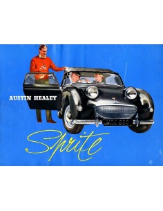 1958 AUSTIN HEALEY SPRITE BROCHURE ENGELS