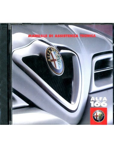 2000 ALFA ROMEO 166 BENZINE & DIESEL WERKPLAATSHANDBOEK CD