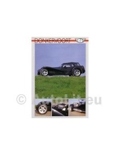 1995 DONKERVOORT S8A DATENBLATT ENGLISCH 