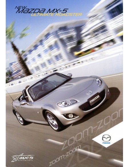 2009 MAZDA MX-5 20TH ANNIVERSARY BROCHURE THAIS