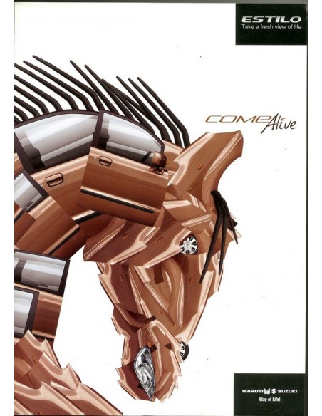 2011 MARUTI SUZUKI ESTILO BROCHURE ENGELS