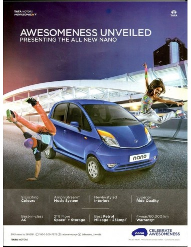 2014 TATA NANO SHEET ENGELS 