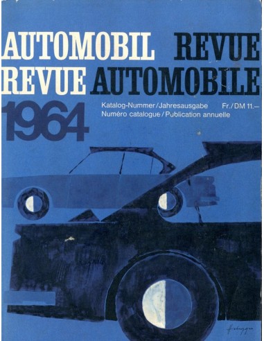 1964 AUTOMOBIL REVUE JAARBOEK DUITS FRANS