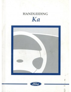 1997 FORD KA INSTRUCTIEBOEKJE NEDERLANDS