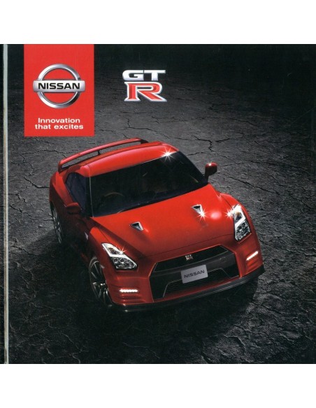 2014 NISSAN GT-R & NISMO HARDCOVER BROCHURE JAPANS