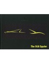 2013 PORSCHE 918 SPYDER HARDCOVER BROCHURE ENGELS