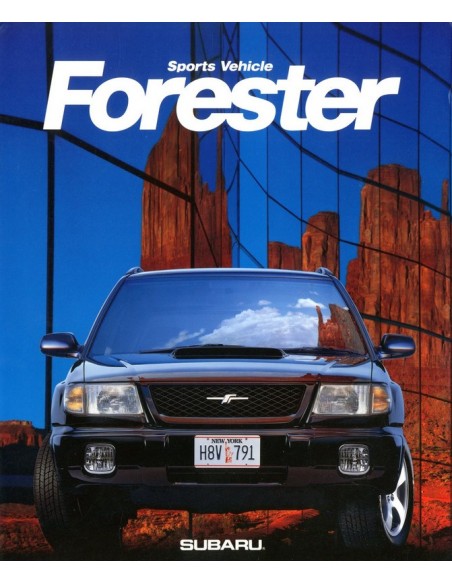 1997 SUBARU FORESTER BROCHURE JAPANS