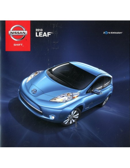 2013 NISSAN LEAF BROCHURE ENGELS