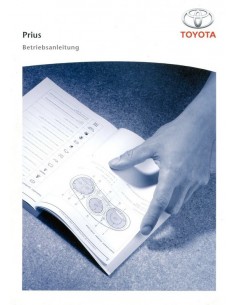 2005 TOYOTA PRIUS INSTRUCTIEBOEKJE DUITS
