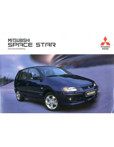2003 MITSUBISHI SPACE STAR INSTRUCTIEBOEKJE NEDERLANDS