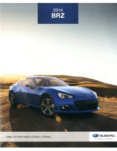 2014 SUBARU BRZ BROCHURE ENGELS