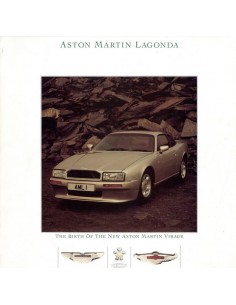 1988 ASTON MARTIN VIRAGE COUPE BROCHURE ENGELS
