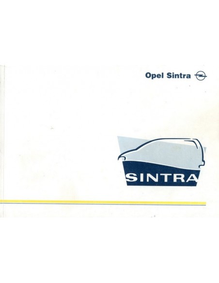1997 OPEL SINTRA INSTRUCTIEBOEKJE NEDERLANDS
