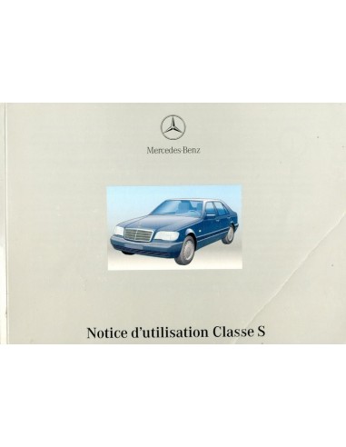 1997 MERCEDES BENZ S KLASSE INSTRUCTIEBOEKJE FRANS