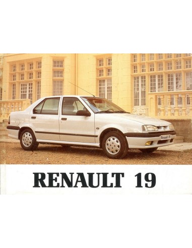 1992 RENAULT 19 INSTRUCTIEBOEKJE SPAANS