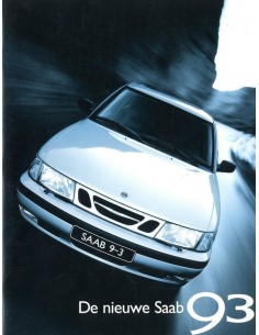1998 SAAB 9-3 BROCHURE NEDERLANDS