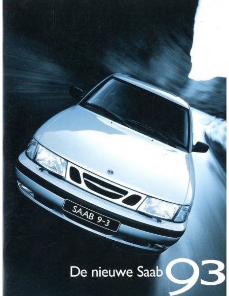 1998 SAAB 9-3 BROCHURE NEDERLANDS