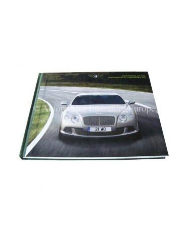 2012 BENTLEY CONTINENTAL CONVERTIBLE GT W12 HARDCOVER BROCHURE ENGELS