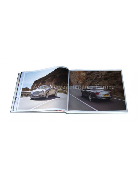 2012 BENTLEY CONTINENTAL CONVERTIBLE GT W12 HARDCOVER BROCHURE ENGELS
