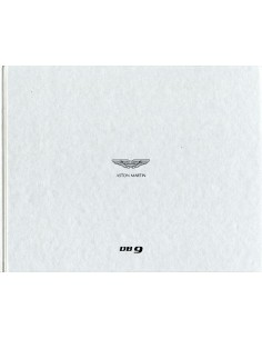 2013 ASTON MARTIN DB9 HARDCOVER BROCHURE DUITS