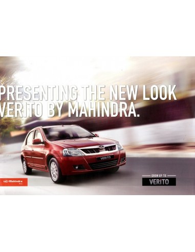 2014 MAHINDRA VERITO BROCHURE ENGELS